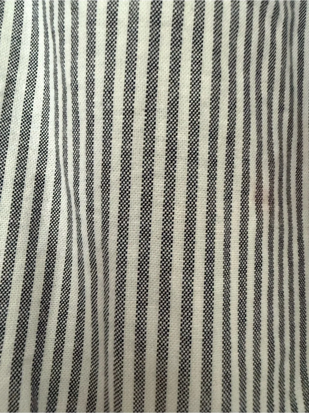 GAP Boy’s Gray & White Vertical Stripe Button-Down Shirt